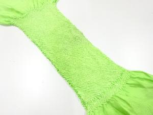 リサイクル　正絹　絞り帯揚げ